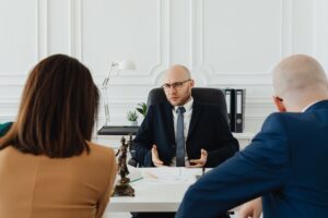 discussing